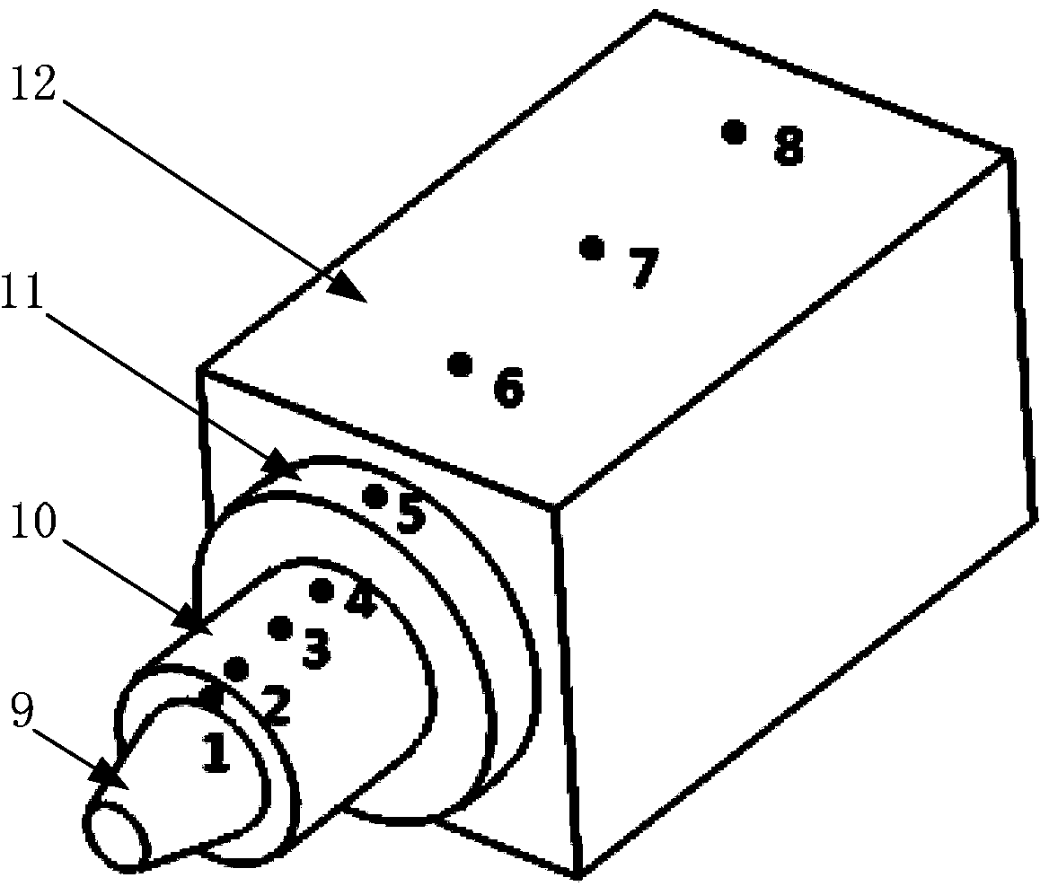 Method of quickly identifying thermal state characteristics of machine tool main shaft