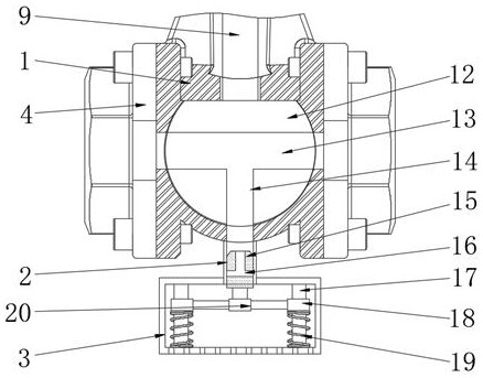 Novel flow valve for fuel gas conveying