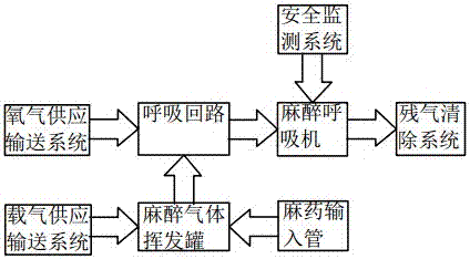 Gas anesthesia system