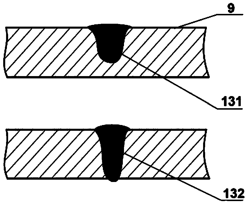 Hybrid welding method and hybrid welding equipment for laser electromagnetic pulse