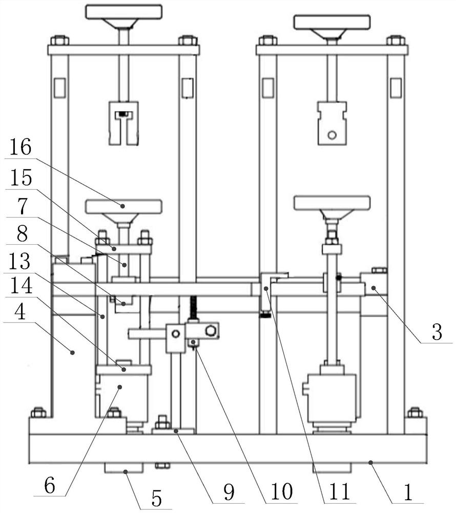 Comprehensive experiment platform for material mechanics