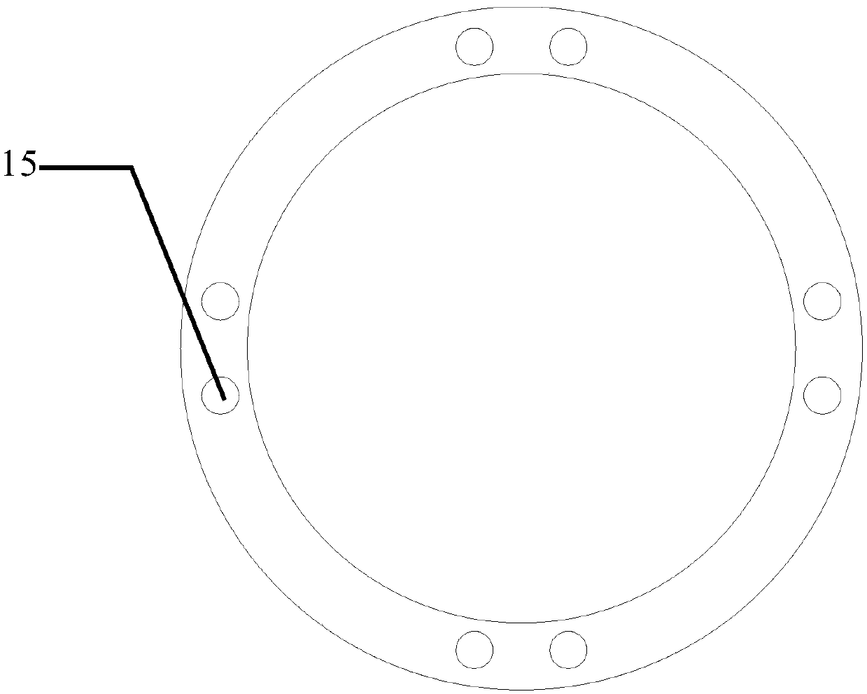 Downgoing reverse colon inspection device having magnet and "wheat awn" bionic united power