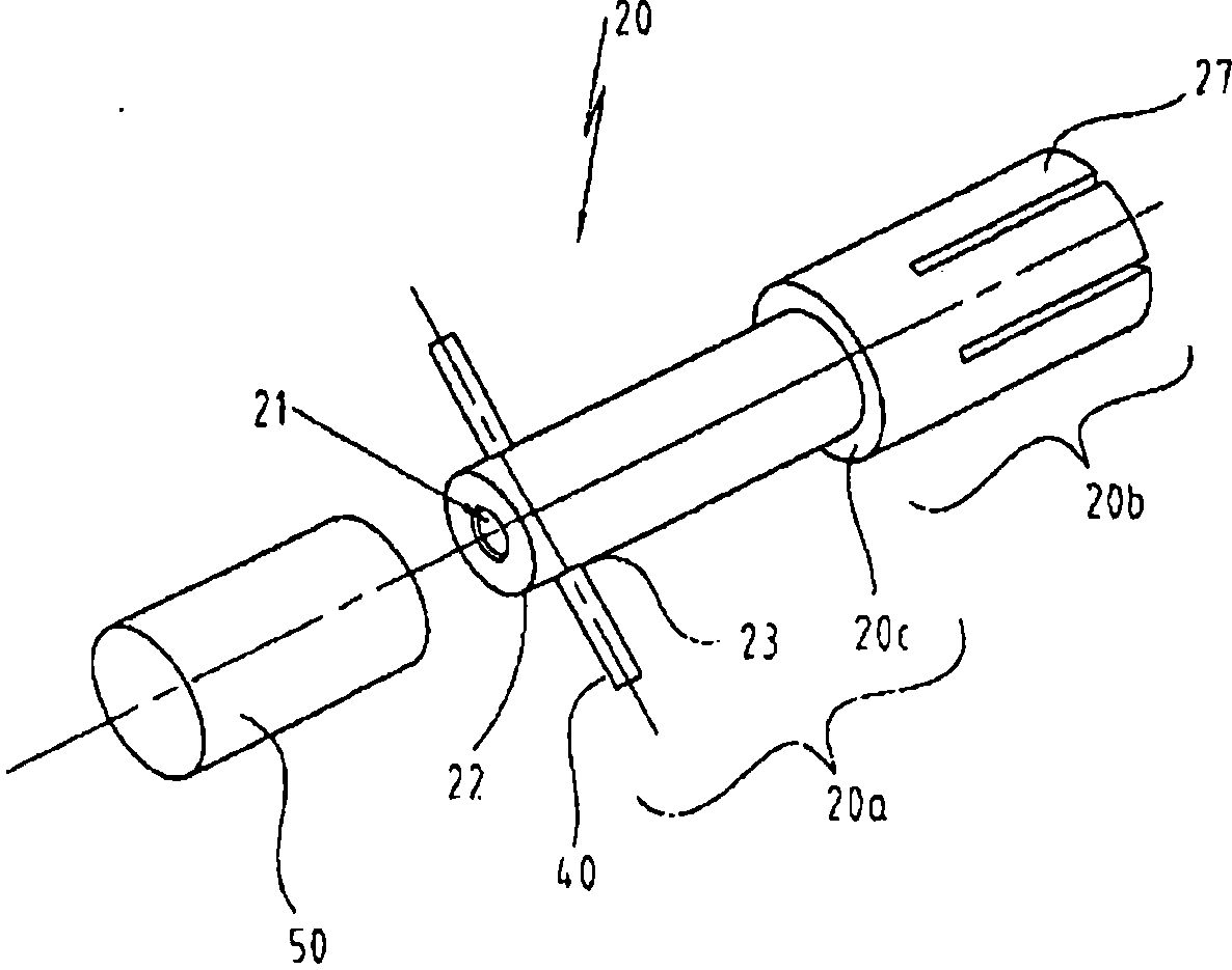 Coaxial cable socket