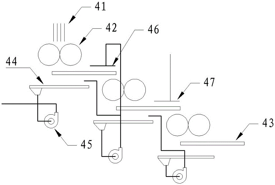 A device for high-efficiency pressure filtration after squeezing sugarcane juice