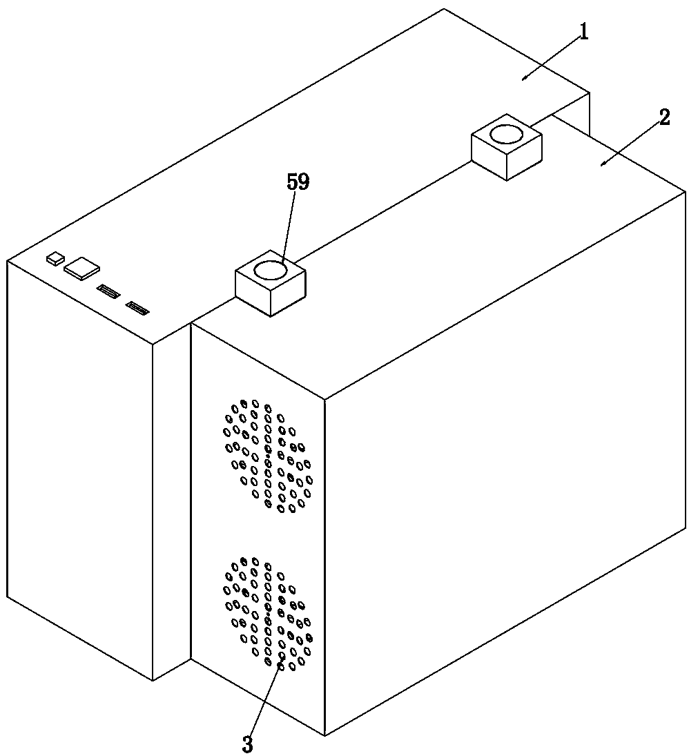 Novel computer mainframe box