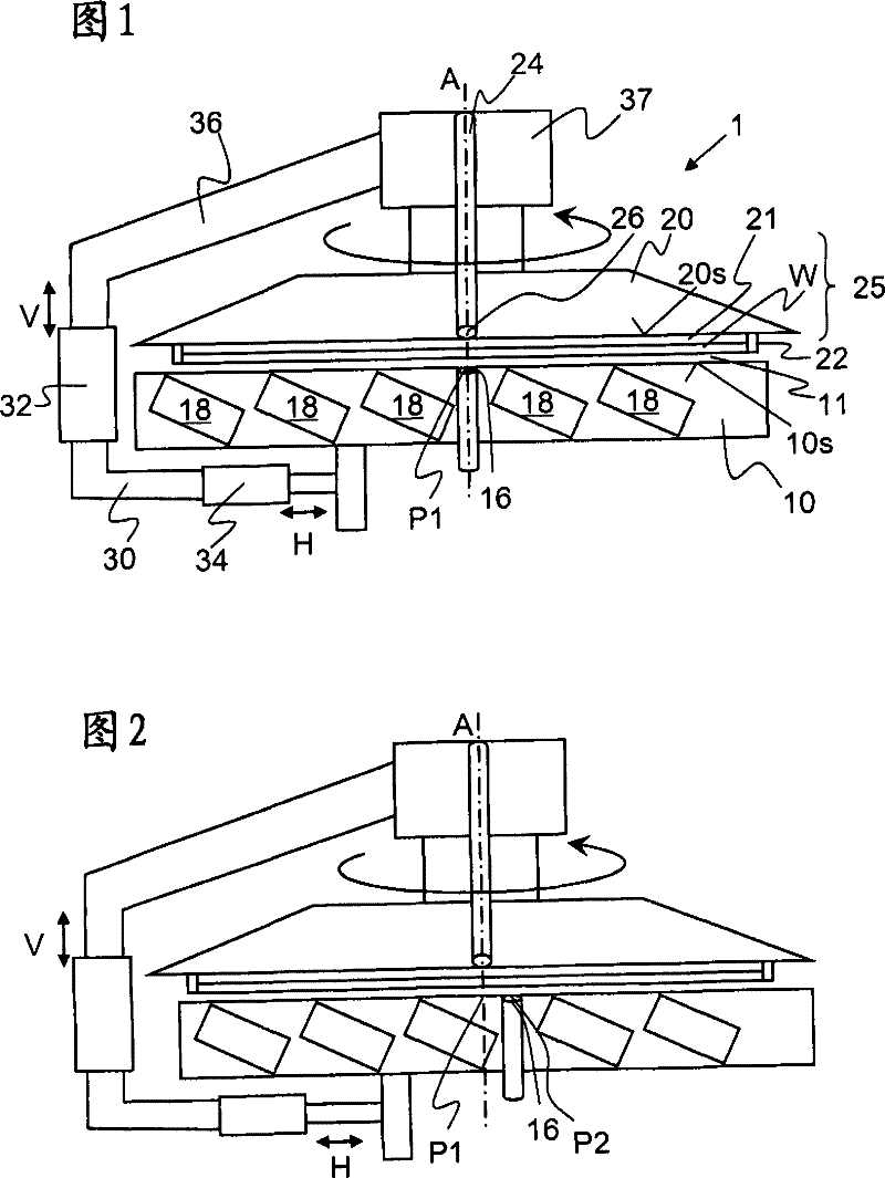 Apparatus method for wet treatment of wafers