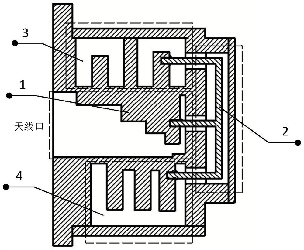 Miniaturized high-isolation duplex device