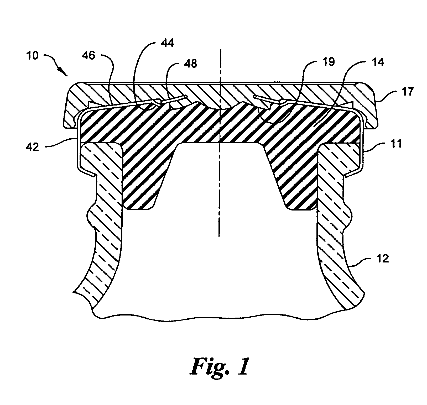 Closure for a container