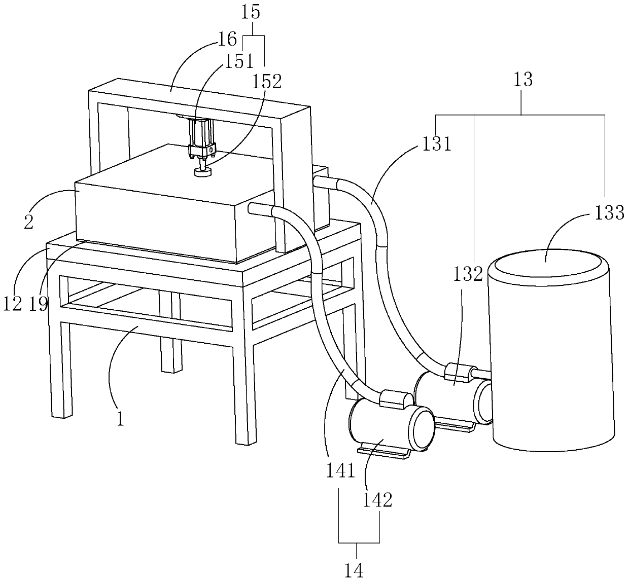 Carton cutting device and cutting method