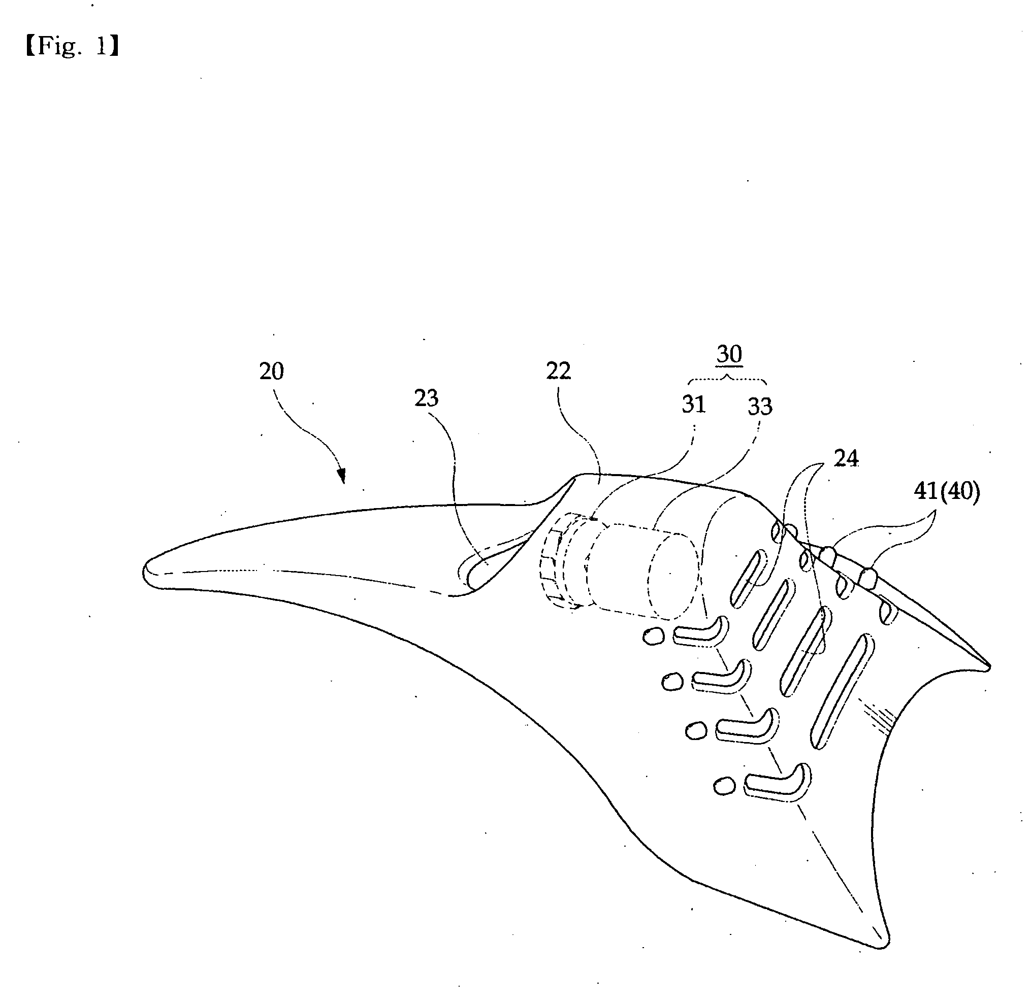 Self-generating type light emitting device for helmet