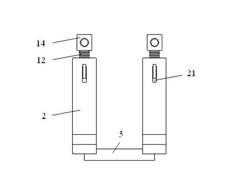 Fitting clamp for fine-pitch tube bundle