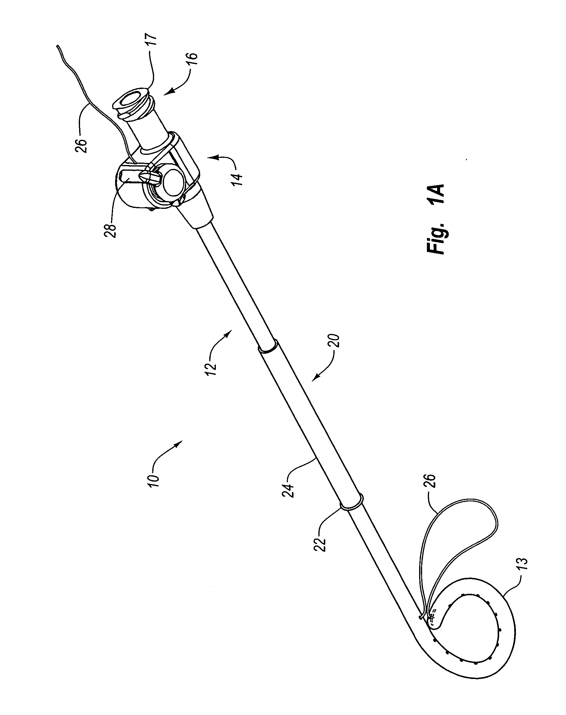 Drainage catheter with pig-tail straightener