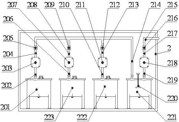 Polishing solution online mixing and internal supply polishing machine tool