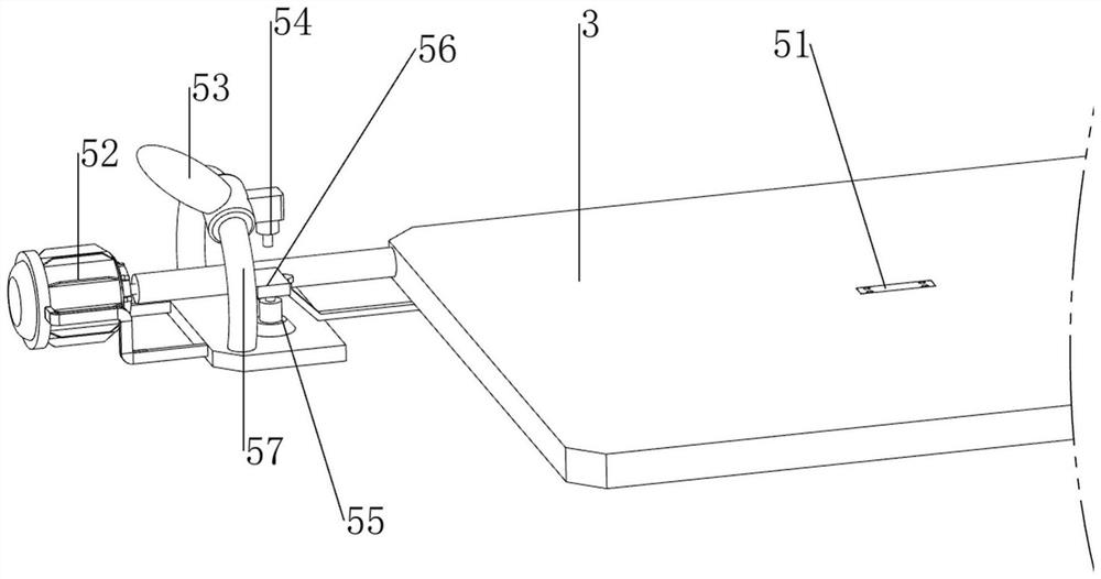 An intelligent teaching material placement bracket