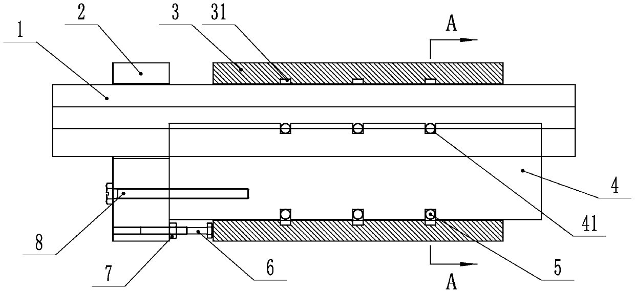 Special tool for embedding sealing ring in hydraulic pipe straight pipe