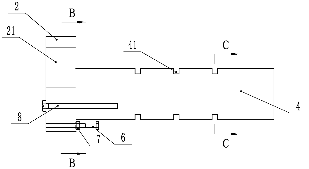 Special tool for embedding sealing ring in hydraulic pipe straight pipe