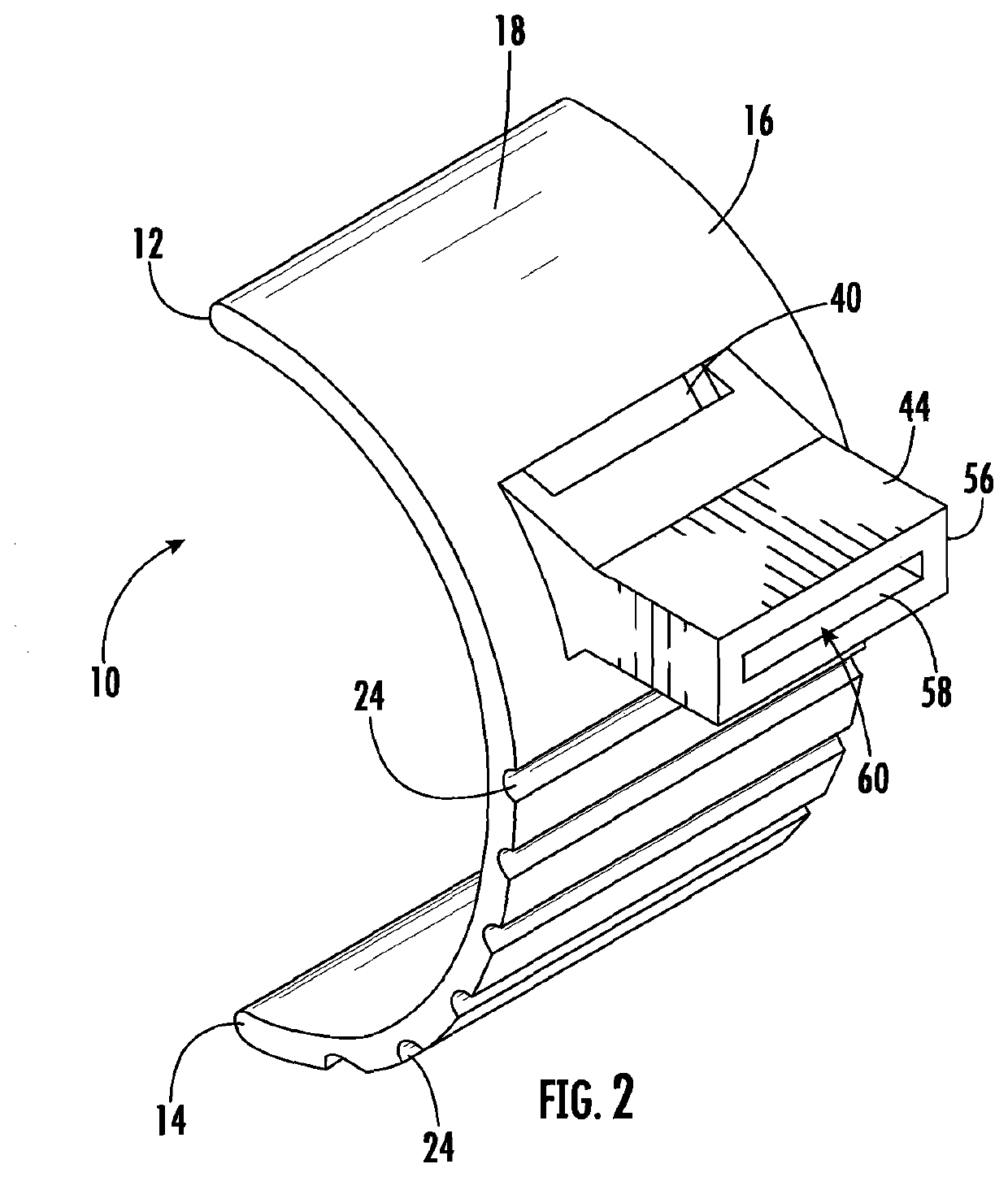 Vehicle bow top clip