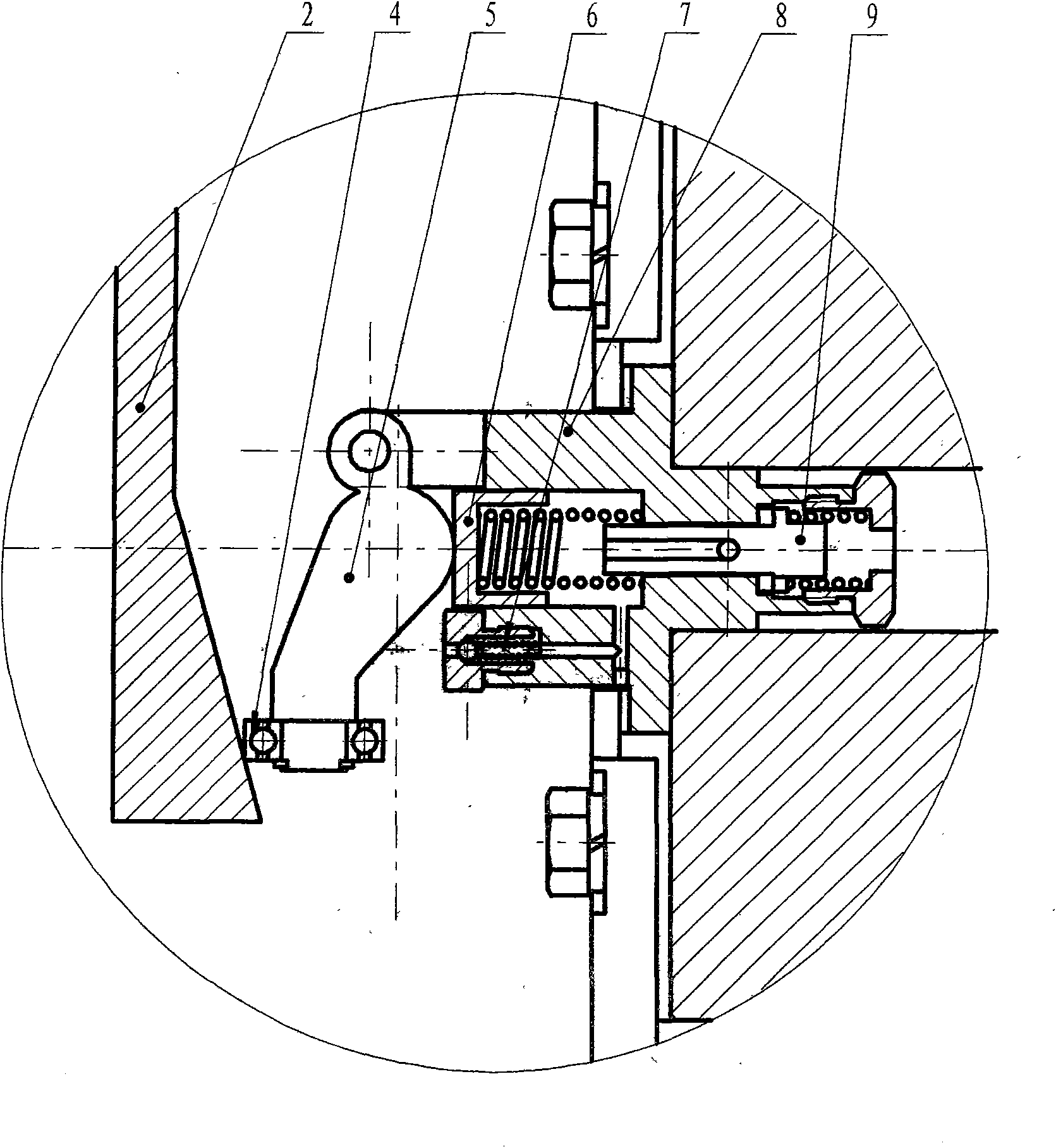 Thin oil lubricating device for coal mine conveyor sprocket