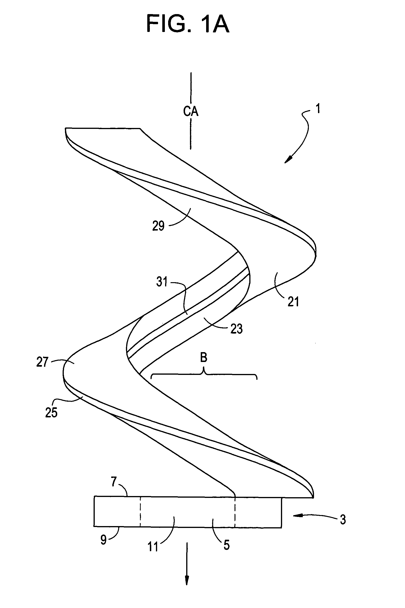 Intervertebral ligament having a helical bone fastener