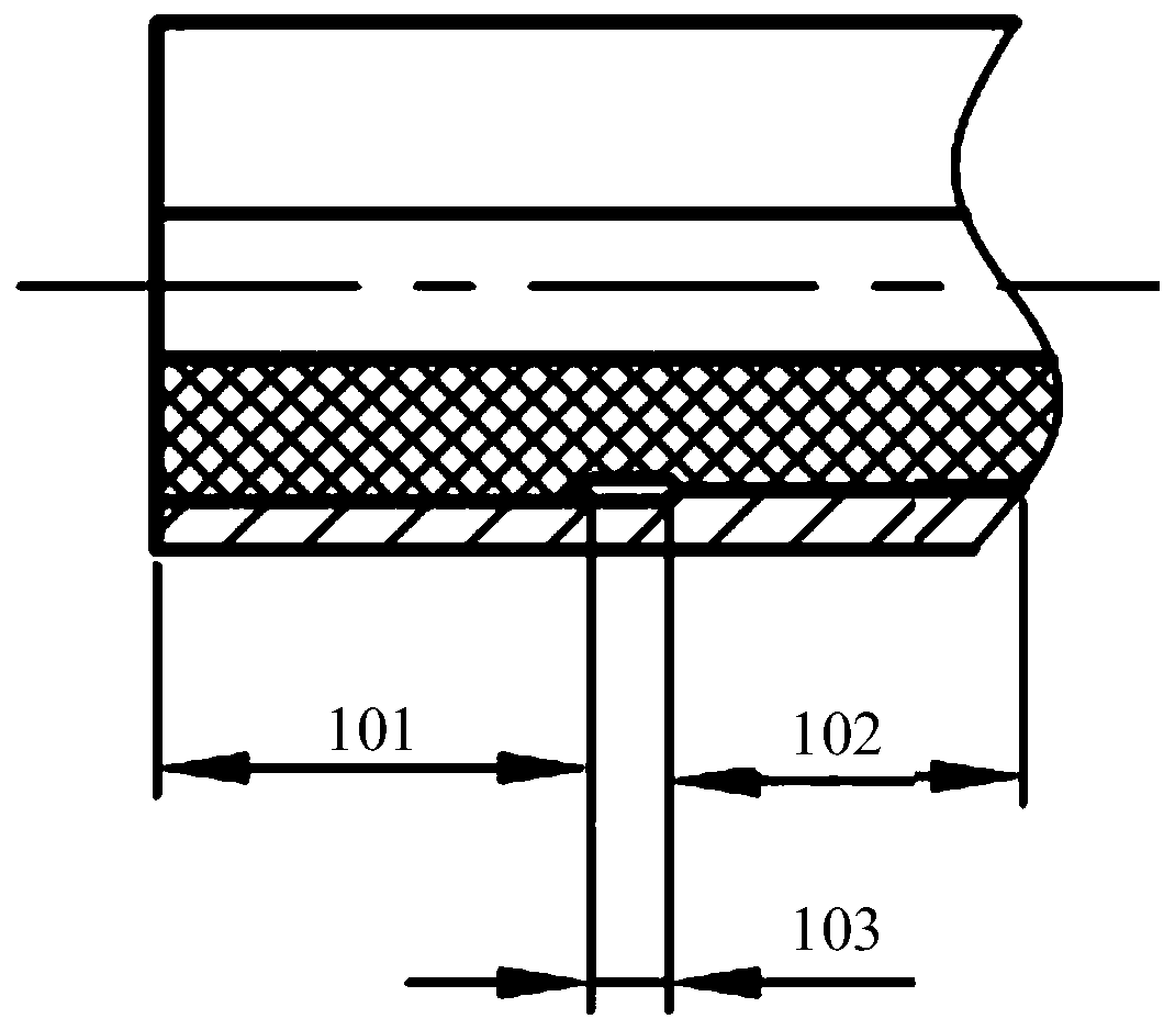 Assembly structure of shaft body and hole body and connector