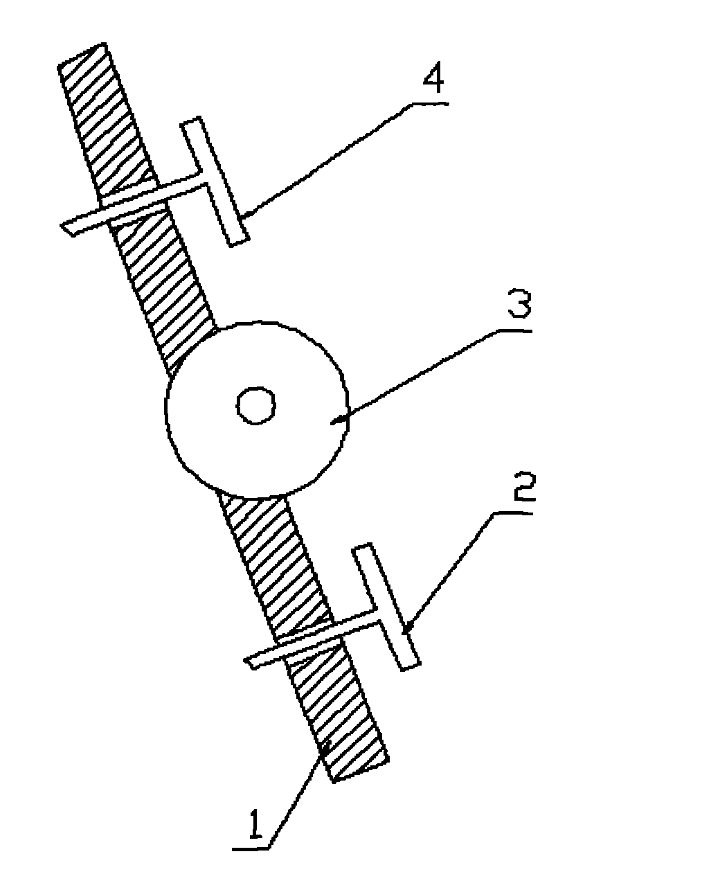 Vehicle accelerator and brake device