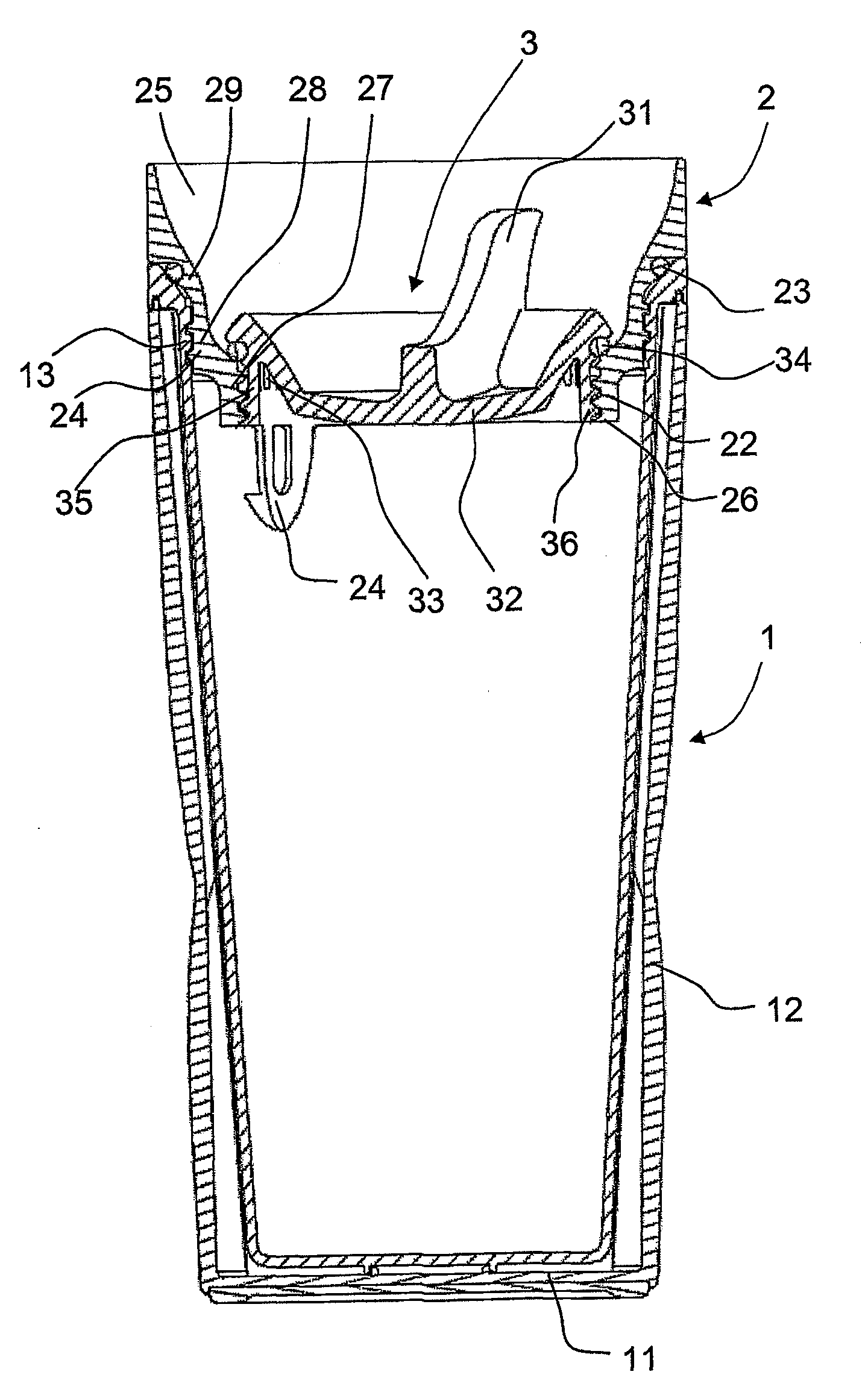 Closure for a beverage container