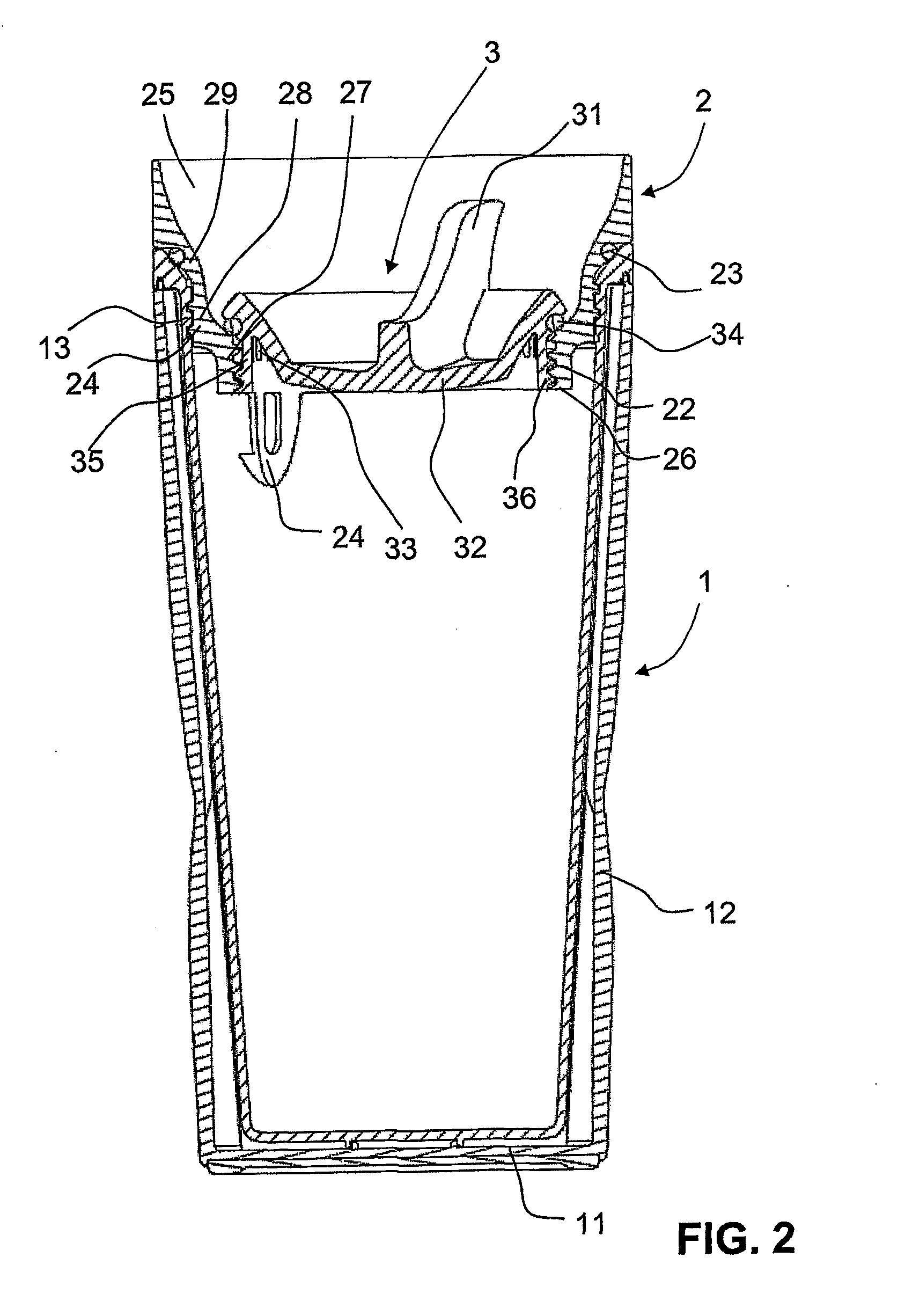 Closure for a beverage container