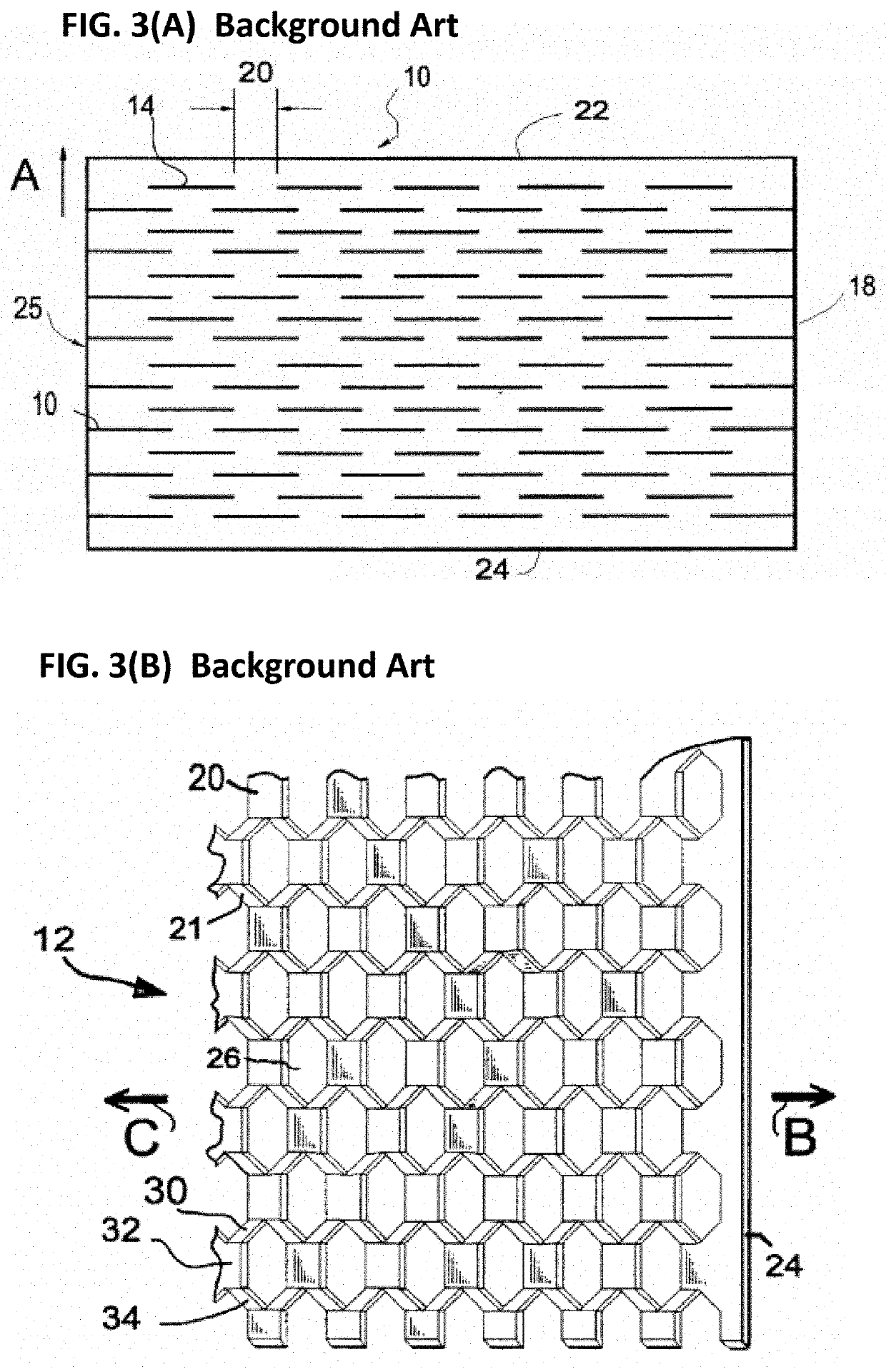 Expanded slit sheet cushioning products with novel slit pattern and paper properties