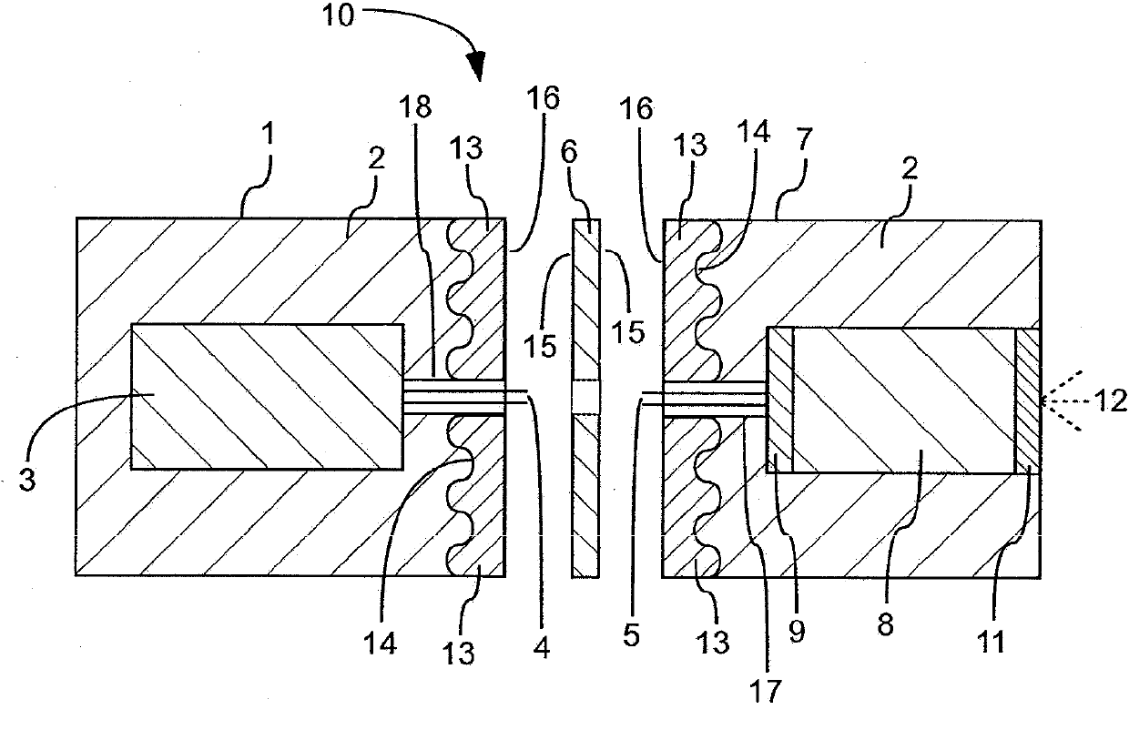 X-ray tube to power supply connector