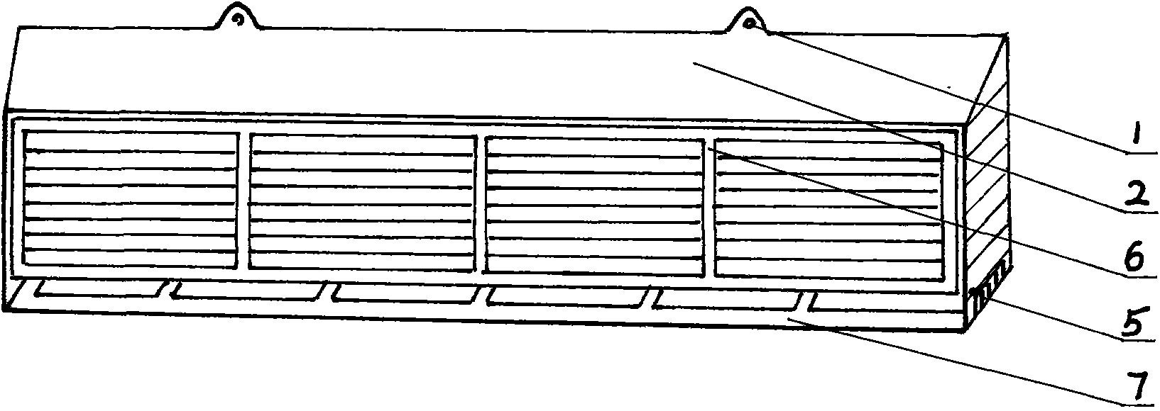 Pollen removal cover and matched pollen storage box