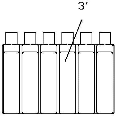 Acid addition measuring tool for acid addition of dry charged lead acid battery