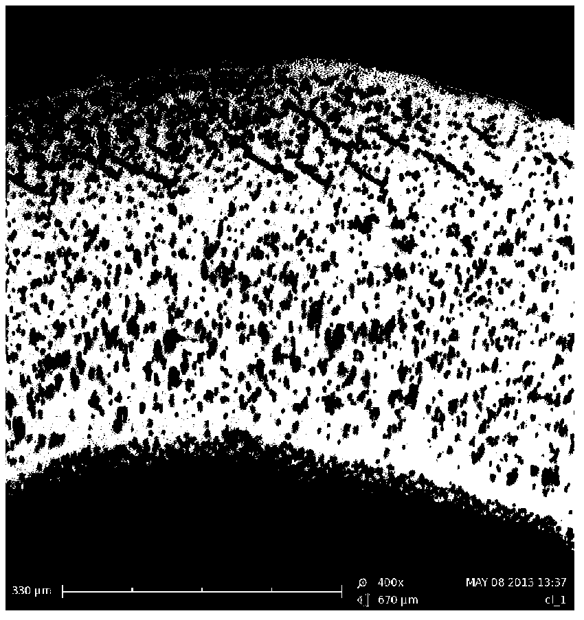 Preparation method of UHMWPE (Ultrahigh Molecular Weight Polyethylene) hollow fiber membrane