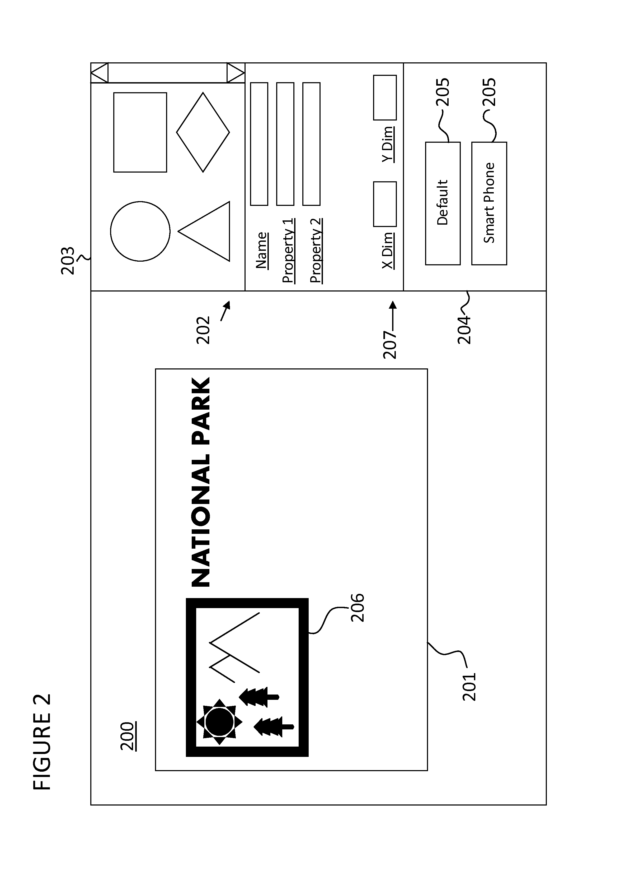 Variable dimension version editing for graphical designs