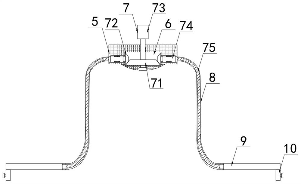 Mixing device and mixing process for food processing