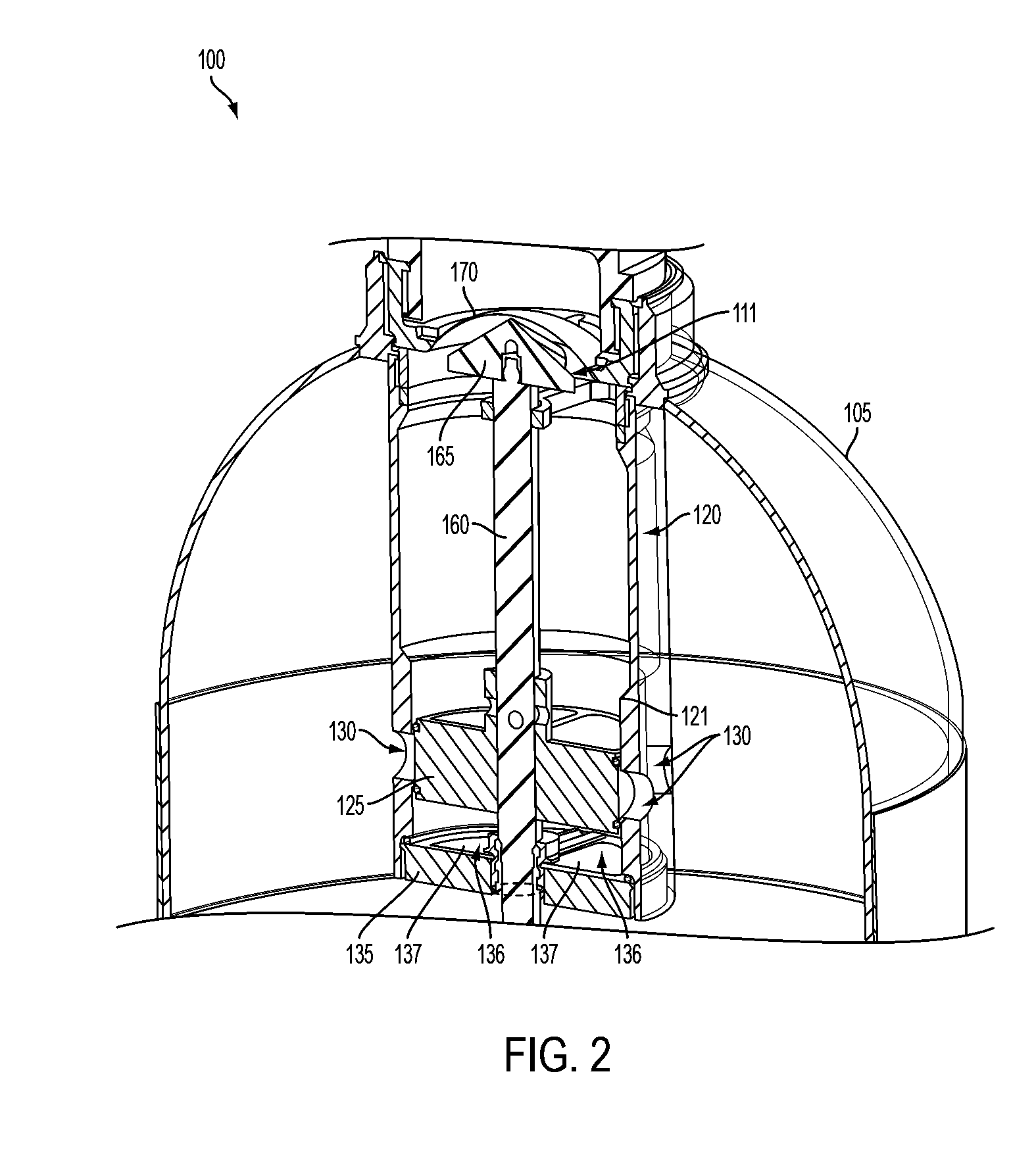 Automatic fire extinguishing system with gaseous and dry powder fire suppression agents