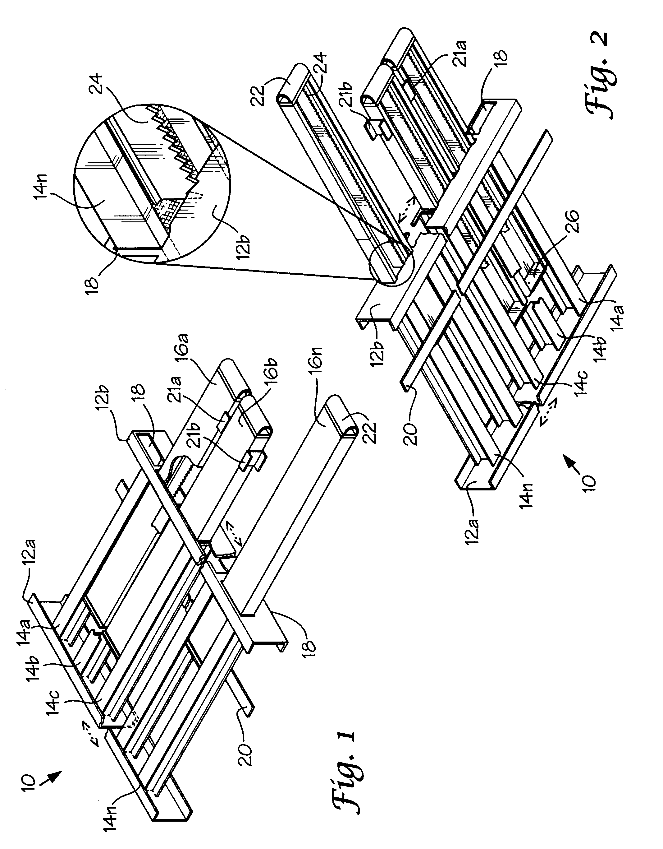 Adjustable work surface for large irregularly shaped objects