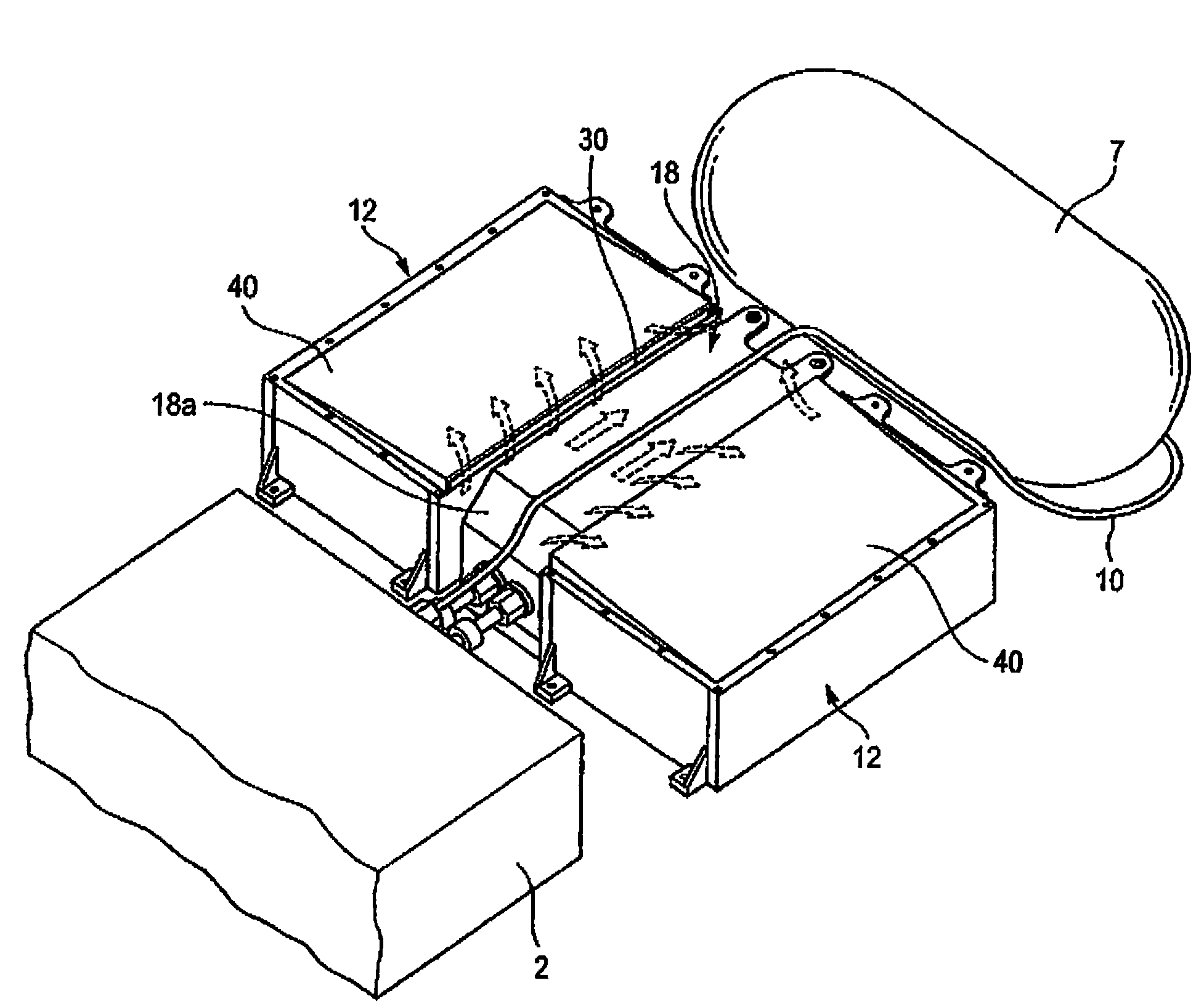 Vehicle mounted with electric storage apparatus