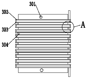 Water-cooled motor casing