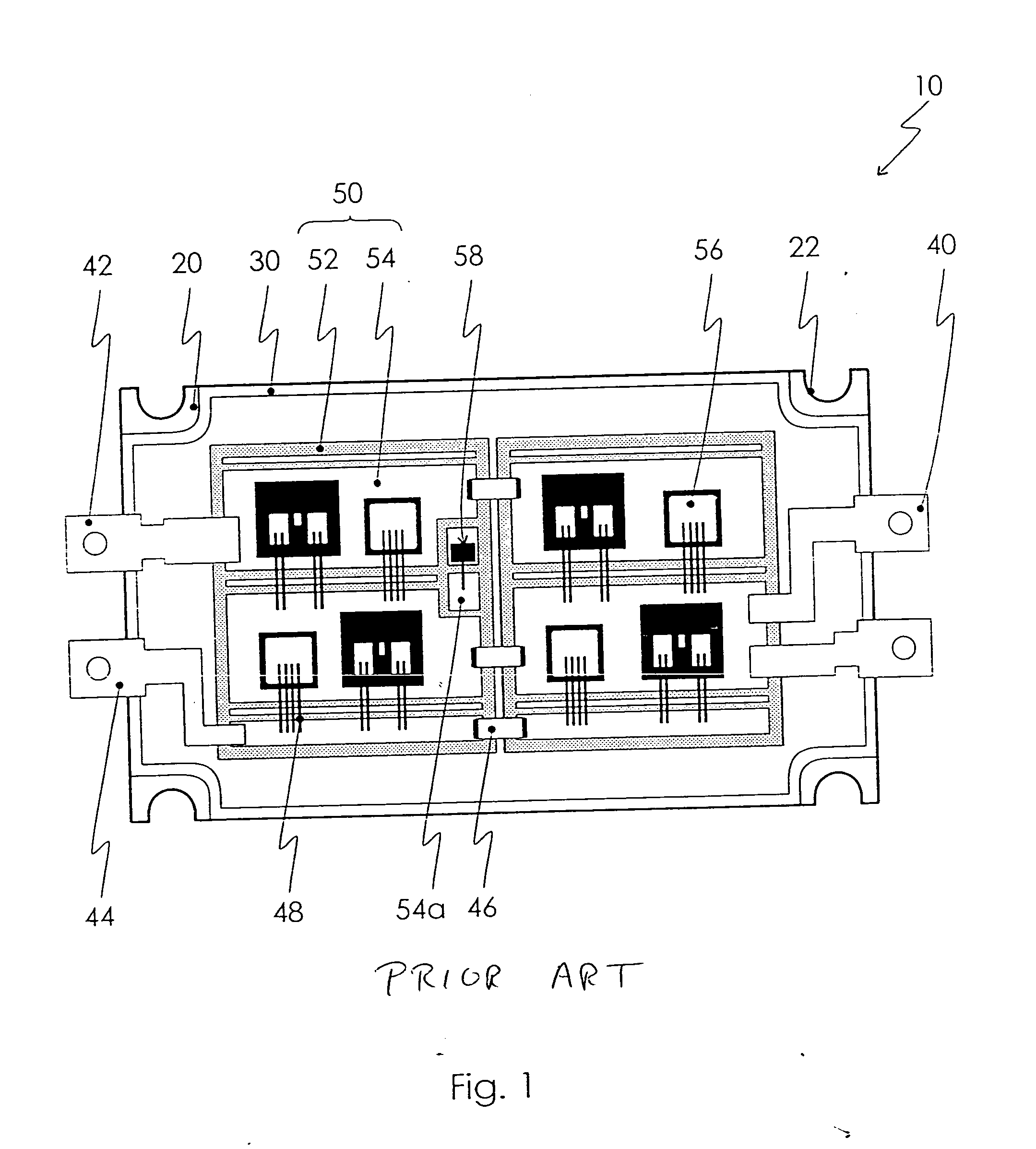 Semiconductor module with scalable construction