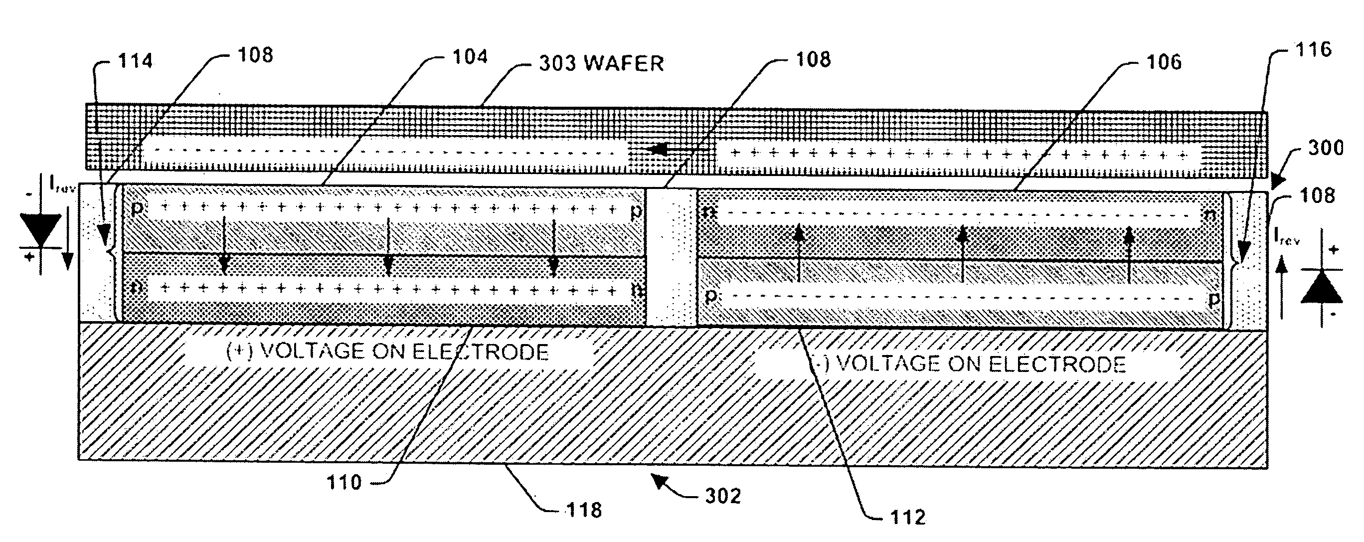 Low-cost electrostatic clamp with fast de-clamp time