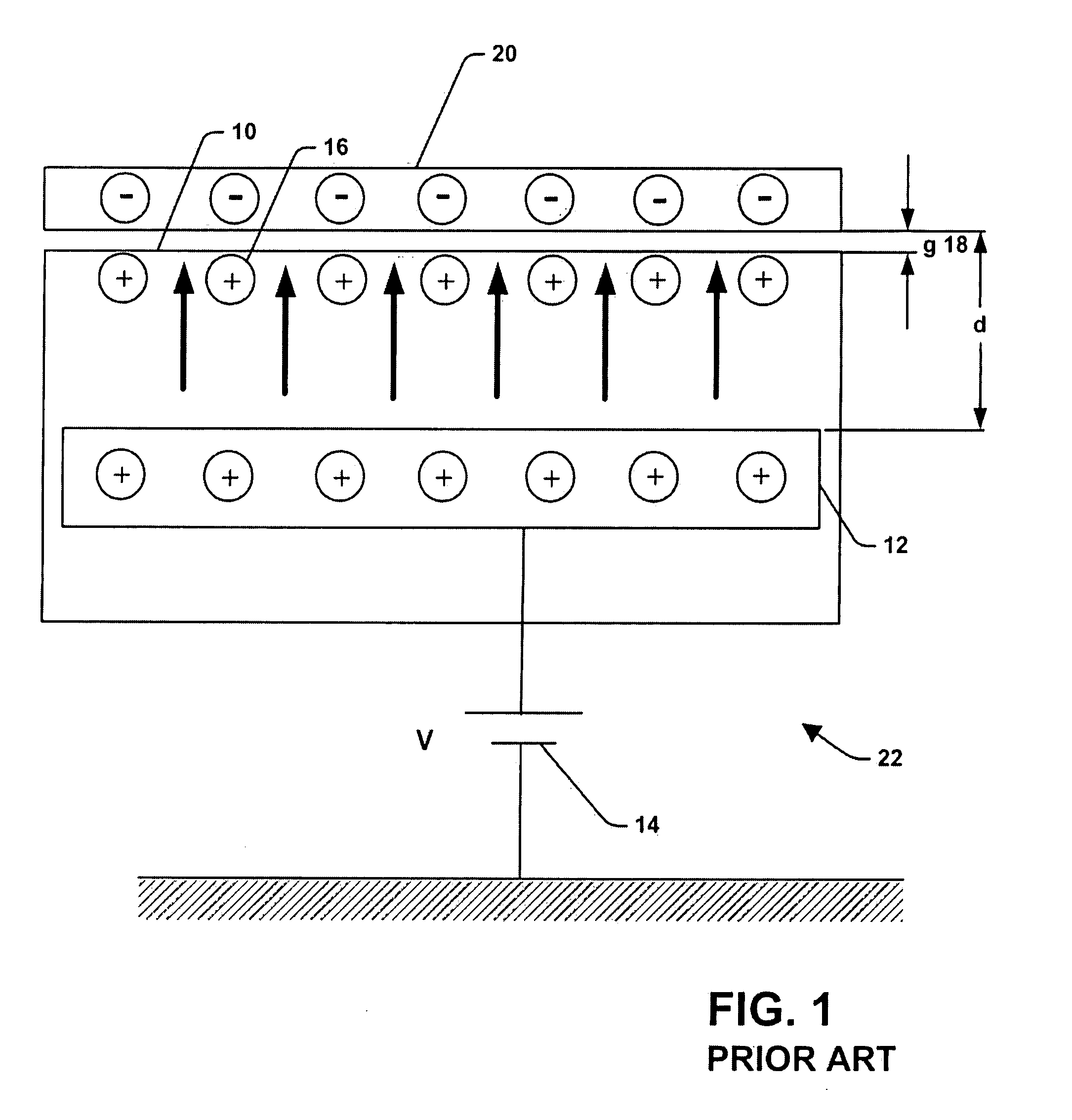 Low-cost electrostatic clamp with fast de-clamp time