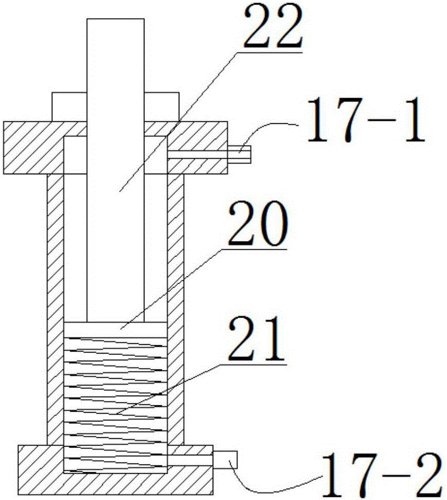 System for controlling pedal of safety escape door of school bus to stretch out and retract back