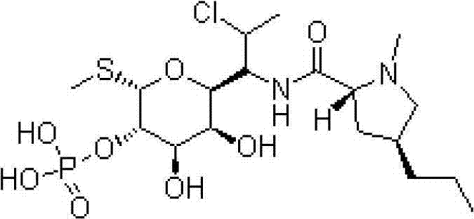 New active clindamycin phosphate compound and medicinal composition thereof