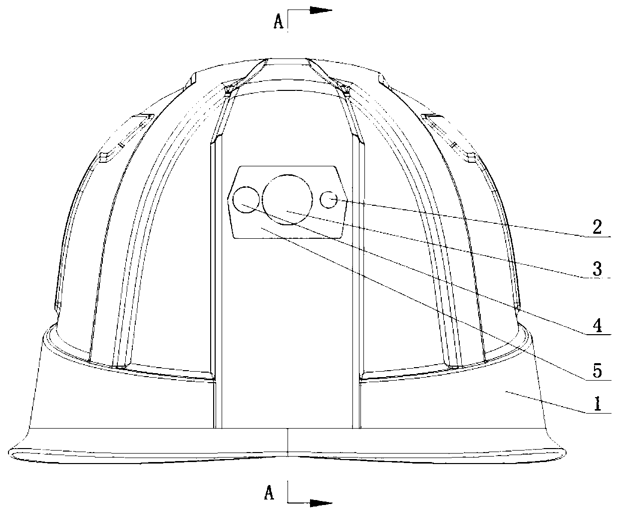 Intelligent safety helmet and method for conducting interaction by means of same