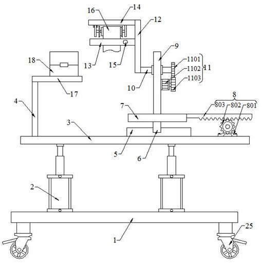 Bandage winding device for orthopedics department