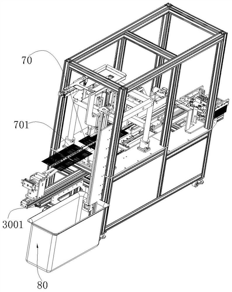 A kind of cable tie separation and cutting equipment