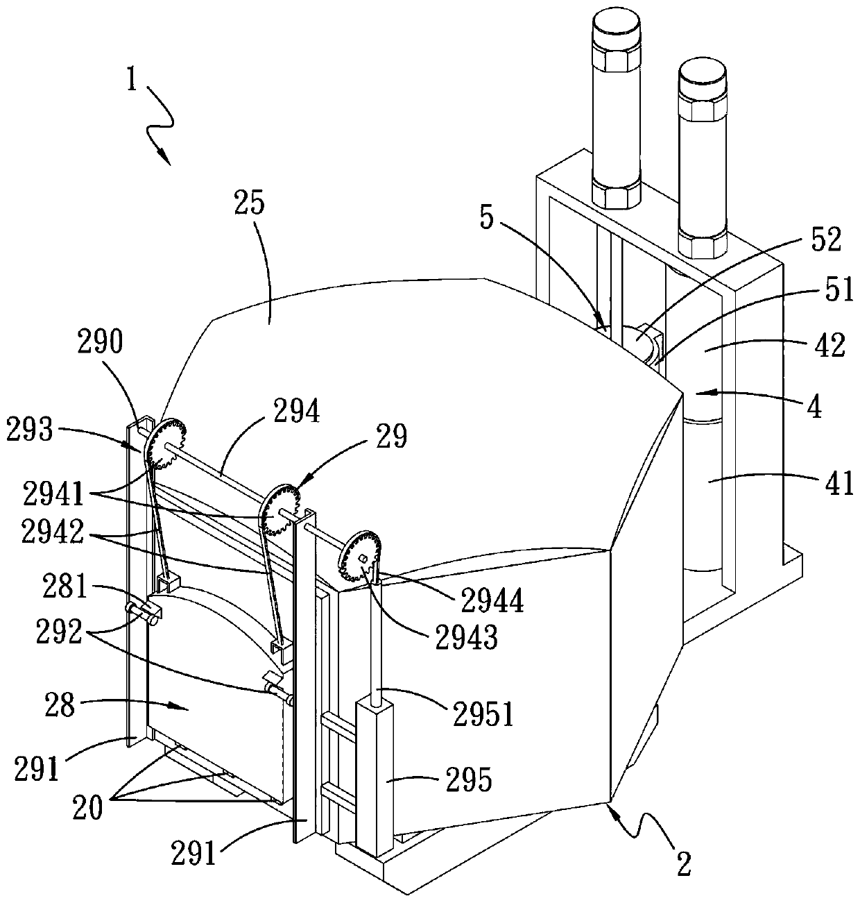 Electric sintering furnace