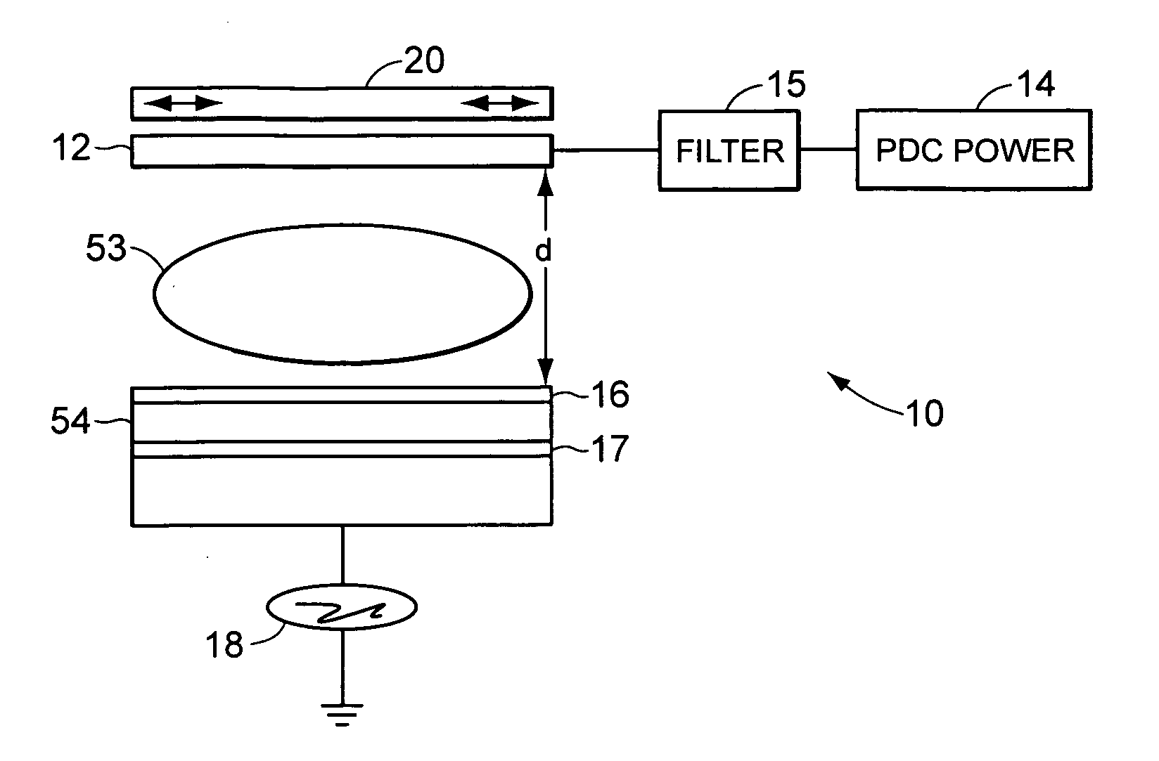 Biased pulse DC reactive sputtering of oxide films