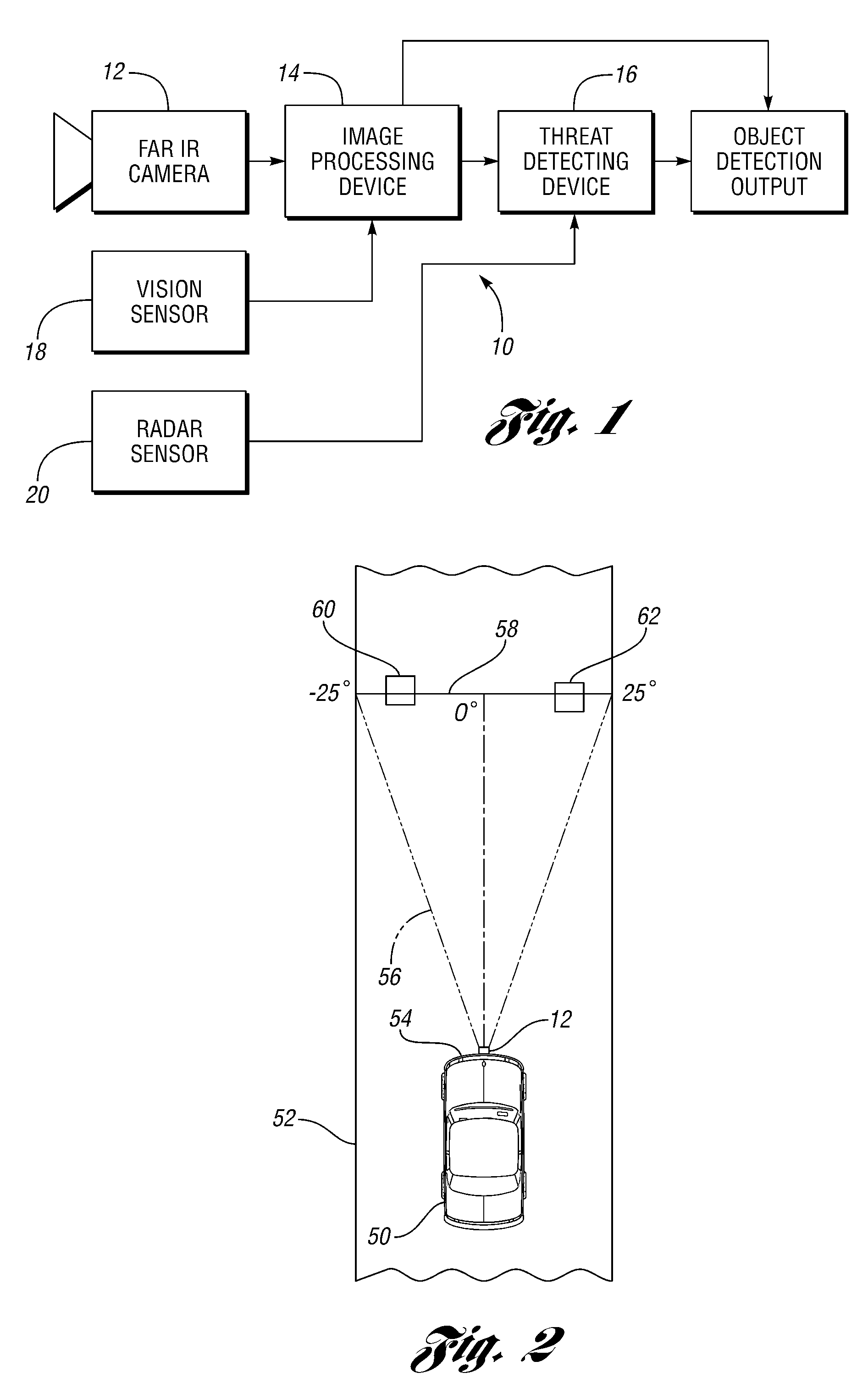 Method and system for detecting objects using far infrared images