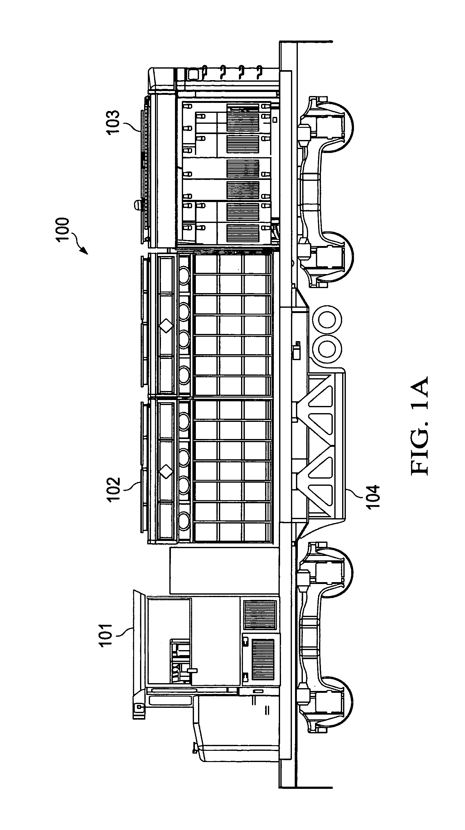 Isolation and support structures for hydrogen hybrid locomotives and hydrogen hybrid locomotives using the same